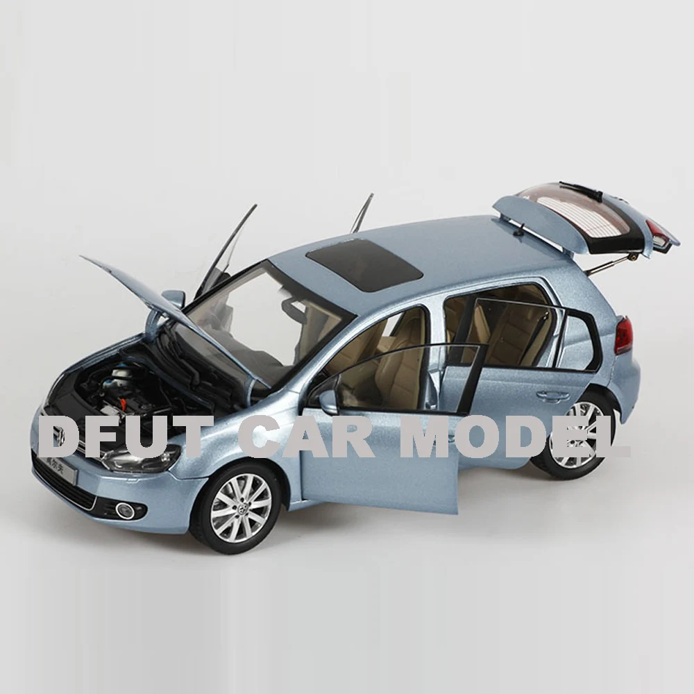 Литой Сплав 1:18 Игрушечная модель автомобиля Golf 6 Детские игрушечные машинки