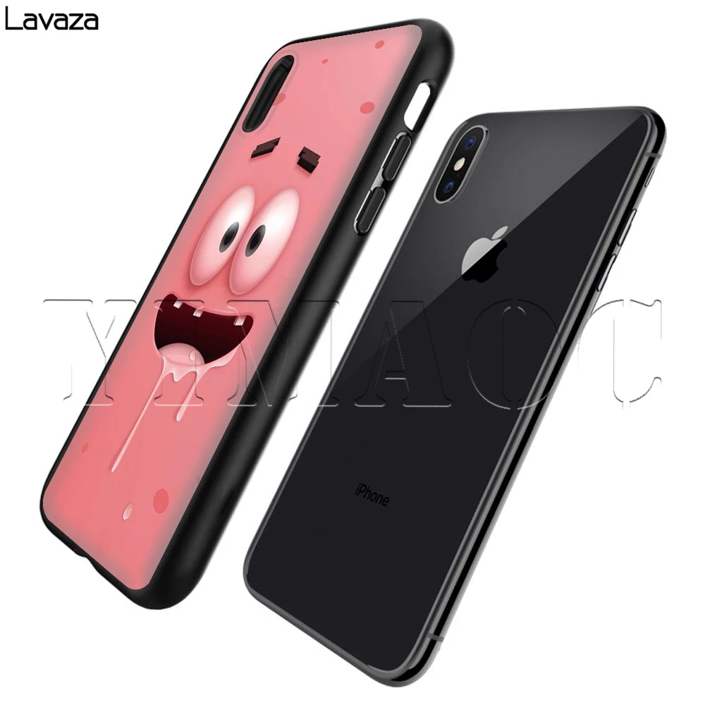 Lavaza Патрик звезда чехол для iPhone 11 Pro XS Max XR X 8 7 6 6S Plus 5 5s se |