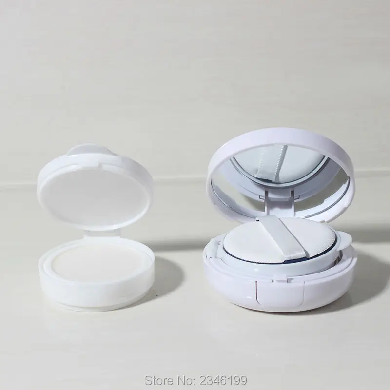 10 шт./лот Белый Изящный косметический cc крем контейнер DIY инструмент для макияжа