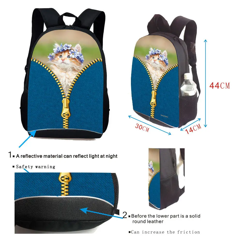 2017 модный рюкзак с объемным принтом Больших Глаз вместительные школьные ранцы