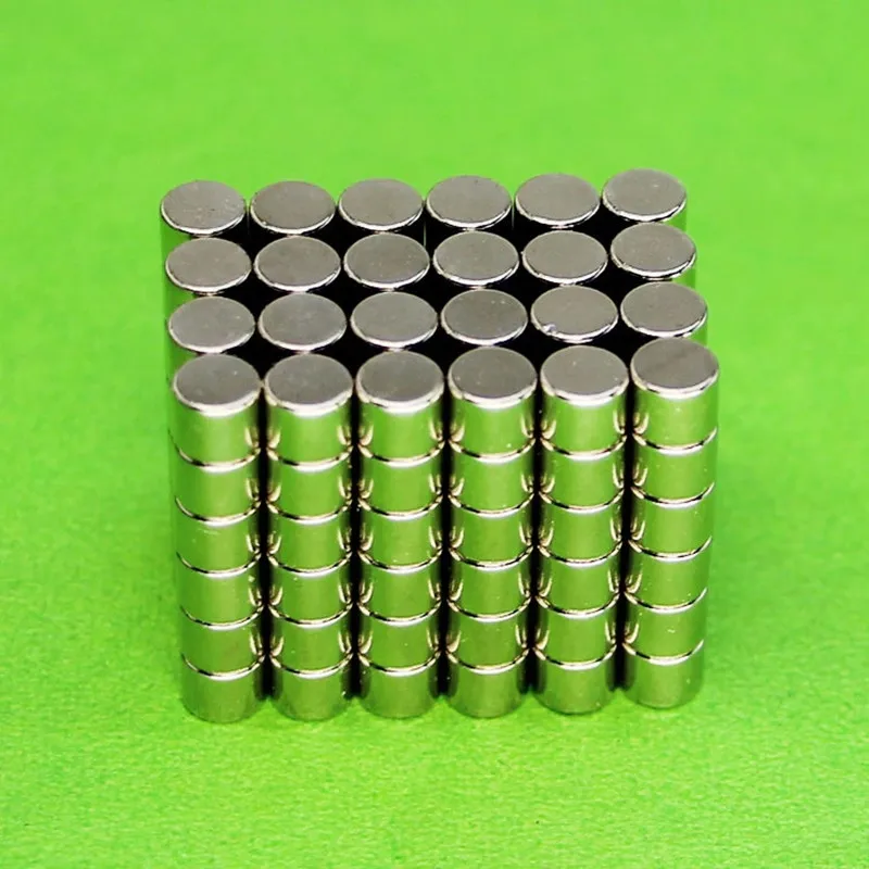 50 шт. диаметр 5x4 мм неодимовые магниты N35 редкоземельный супер сильный Круглый