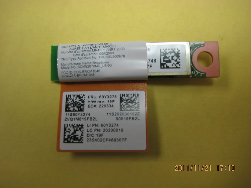 Новая карта для совместимого с Bluetooth модуля 3 0 Lenovo Thinkpad T420 T420i X220 X220i X220T T420S E420 T520 W520