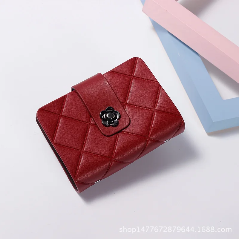 Модные кредитницы из 2018 натуральной кожи стильные женские высокое качество