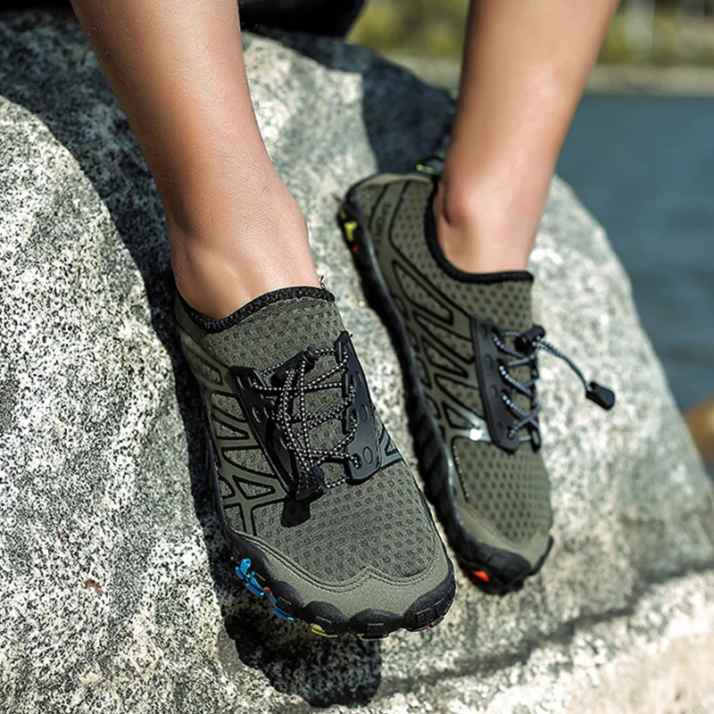 Уличная обувь для плавания мужчин и женщин на море Прогулочные кроссовки дышащая