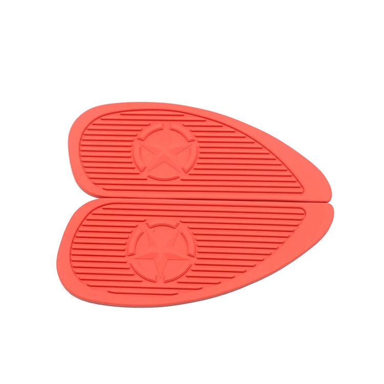 3D 3 цвета ретро мотоцикл кафе гонщик газовый топливный бак наклейка наклейки Pad