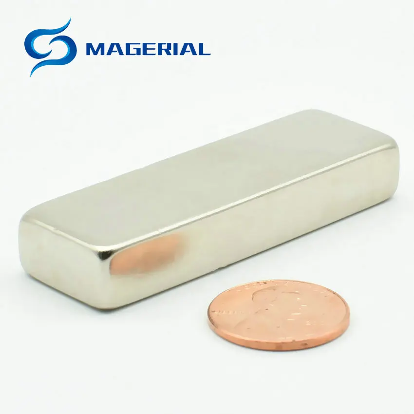 4 120 шт NdFeB магнитный блок 60x20x10 мм Длинный брусок сильный Неодимовый Постоянный