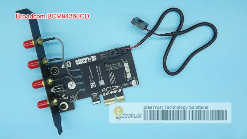 Broadcom BCM94360CD двухдиапазонный 2.4 и 5 ГГц переменного тока 4 антенны беспроводной