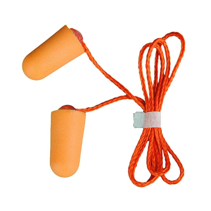 Новый стильный 10 шт./лот Мягкие силиконовые со шнуром уха Вилки многоразовые