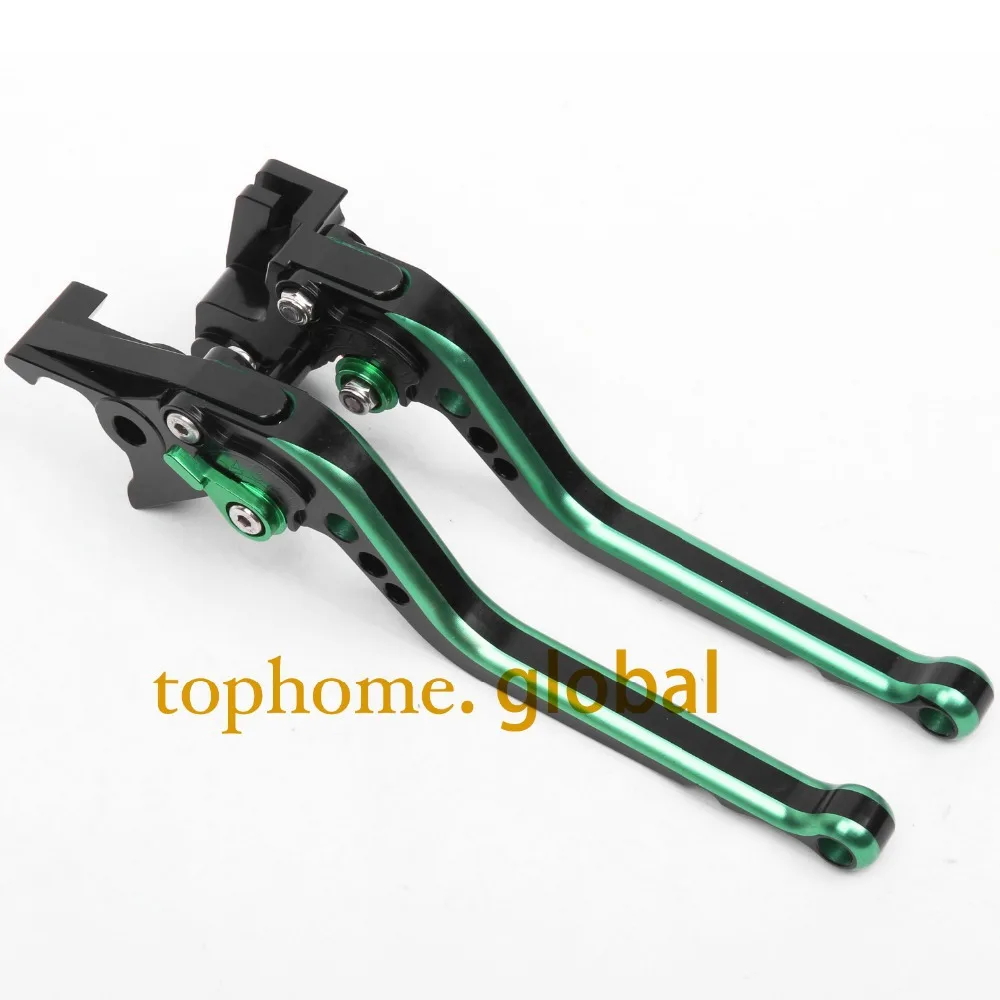 Рычаги тормозной муфты для Kawasaki Z800/E version 2013-2016 CNC зеленые/черные разные цвета |