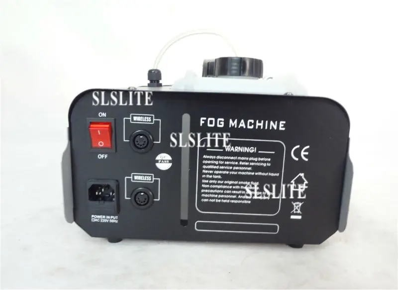 

SLSLITE (2PCS) 1500W Smoke Machine Fog Machine Stage SMOKE Machine Remote Control