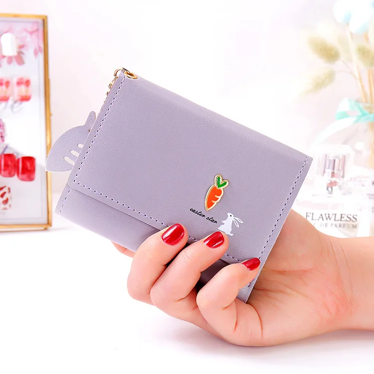 

Женский кошелек, маленький симпатичный кошелек, женские короткие кожаные женские кошельки, кошельки на застежке, Женский кошелек, клатч, Но...