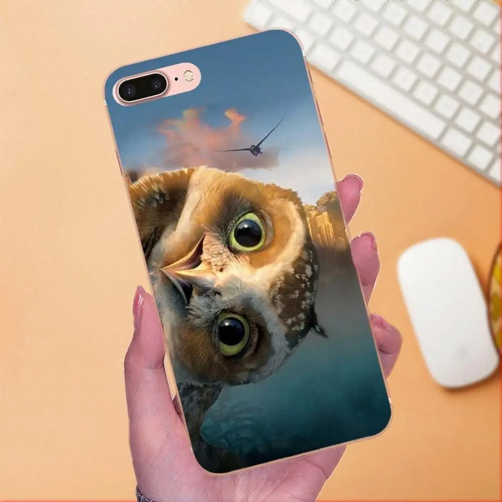 Милые мягкие силиконовые прозрачные чехлы из ТПУ для Apple iPhone X XS Max XR 4 5 5C 6 6S 7 8 Plus с