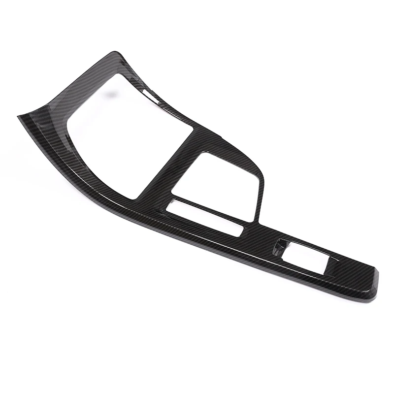 Carbon Fiber For BMW X1 F48 2016-2019 ABS Center Console Decoration Frame Cover Trim X2 F47 2018 for Left Hand Driver | Автомобили и