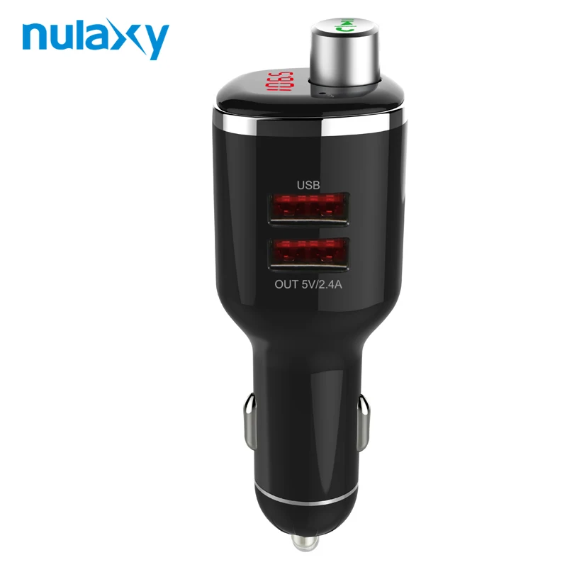 Nulaxy Hands free автомобильный комплект Bluetooth FM передатчик Беспроводной Автомобильный