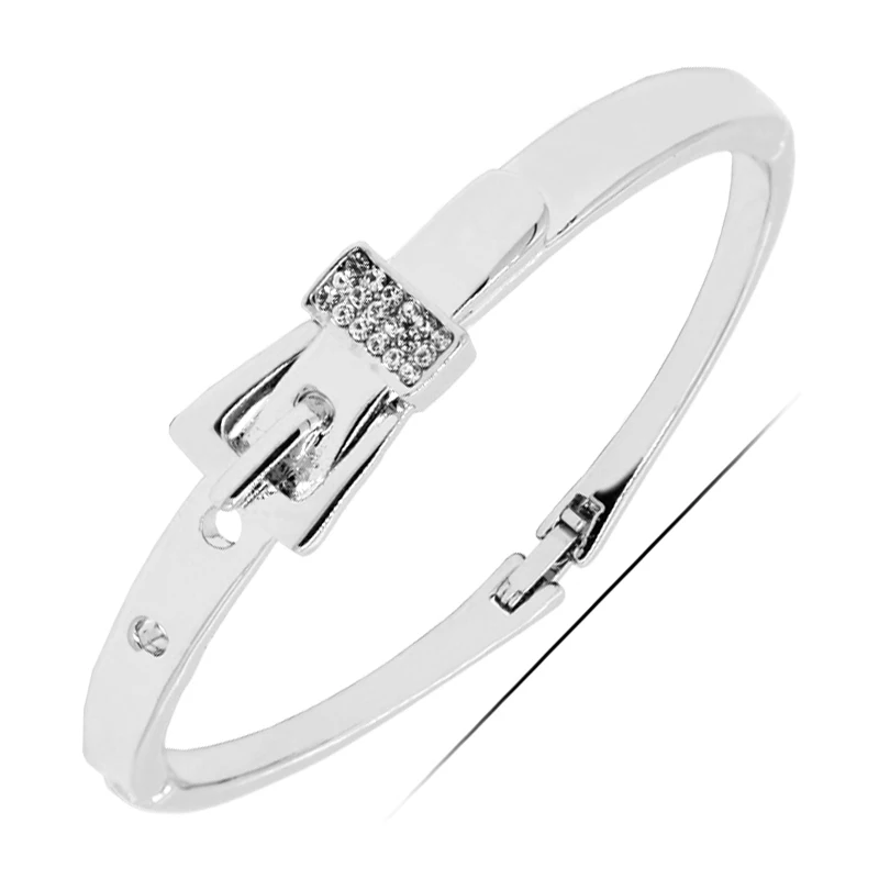 Новый Простой Дизайн Кристалл Браслеты Корона Подвески Серебряная Цепочка для