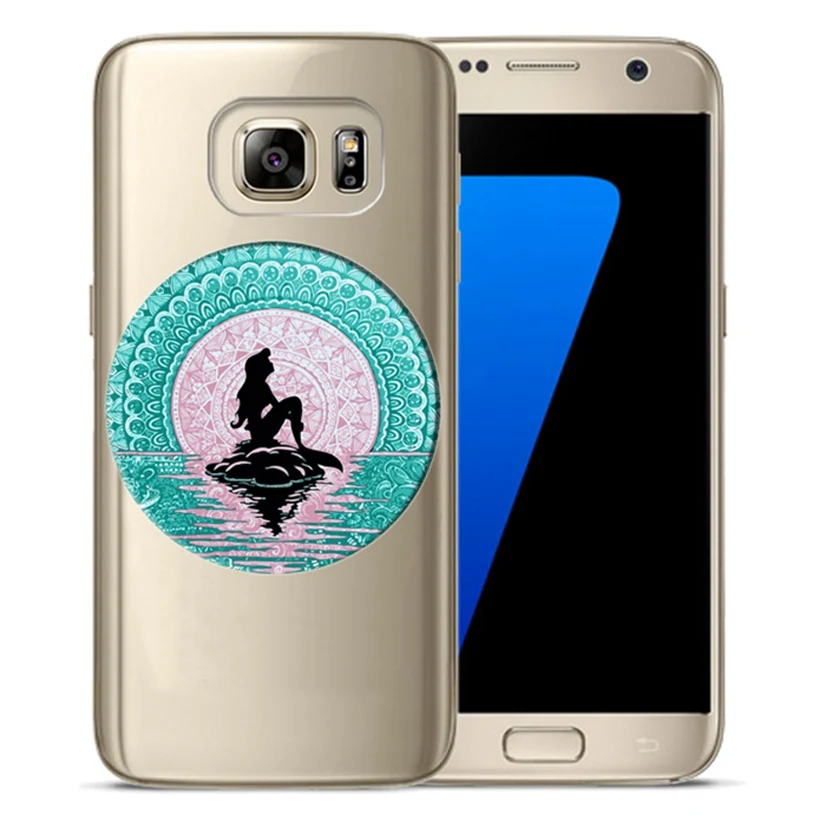Чехол для телефона Samsung Galaxy A3 A5 2016 2017 J1 J3 J5 J7 TPU S3 S7 S9 plus Мягкий силиконовый чехол Flora