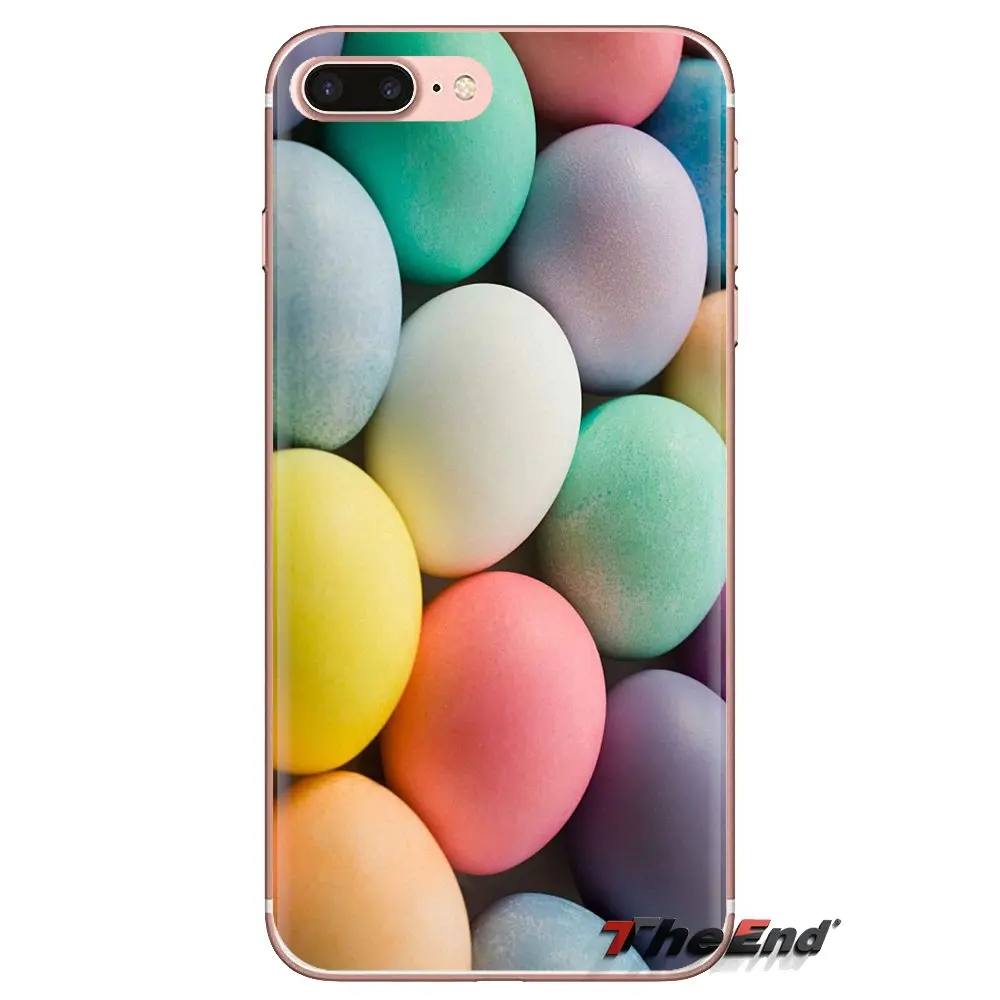 Easter Eggs Rainbow And Colorful Soft Housing Case For LG Spirit Motorola Moto X4 E4 E5 G5 G5S G6 Z Z2 Z3 G2 G3 C Play Plus Mini |