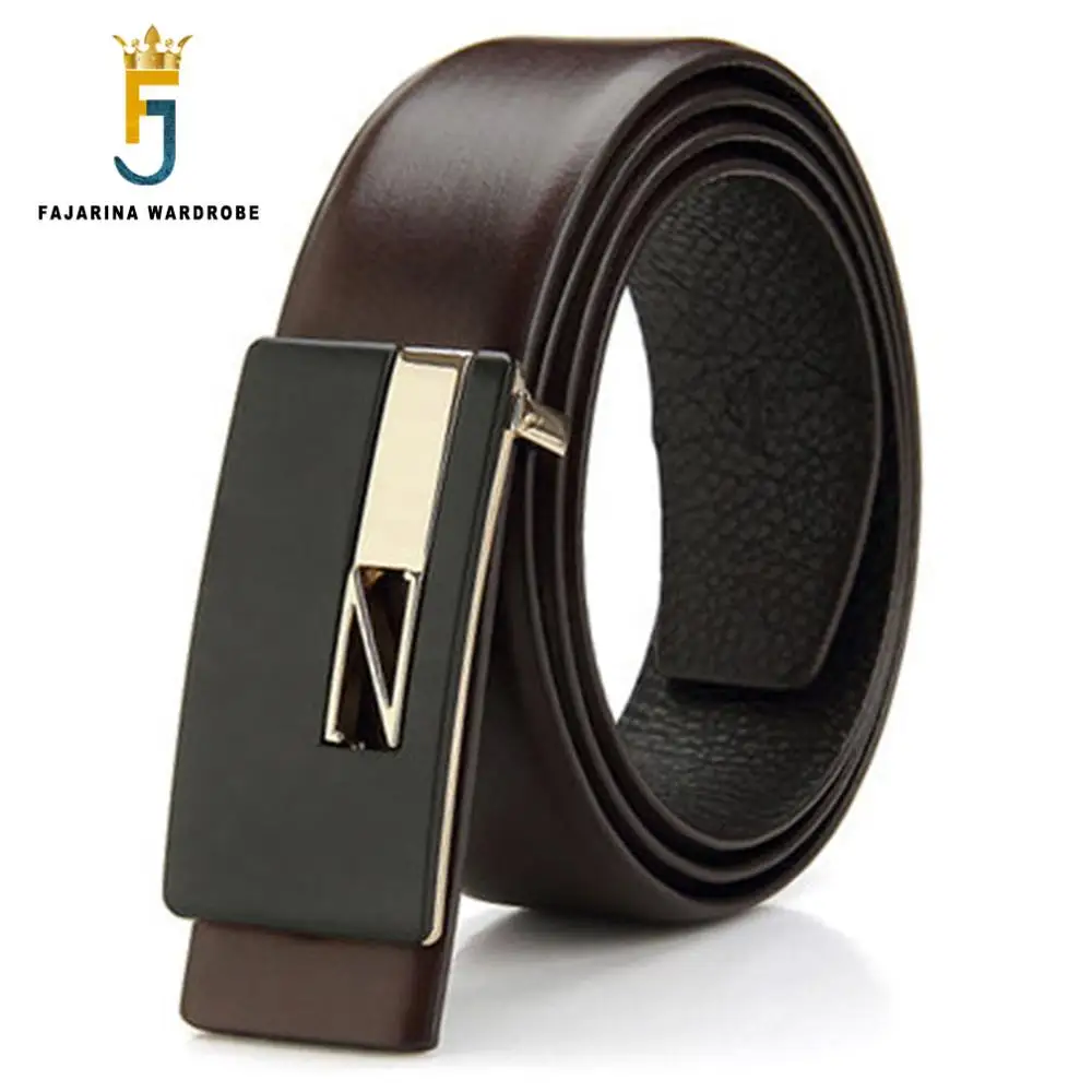 Мужской ремень из натуральной воловьей кожи с гладкой пряжкой|waist belt for men|metal waist