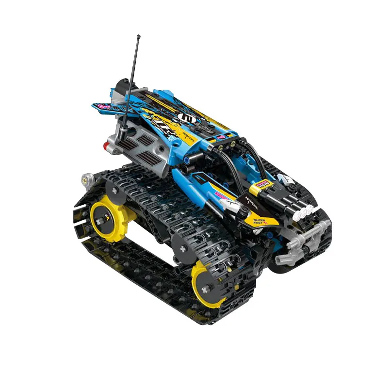 13032 Форма KING 13032 13036 RC гоночный автомобиль приложение дистанционное управление гусеничный автомобиль строительные блоки Technic 42095 RC игрушки подарочные кубики - Цвет: 13032