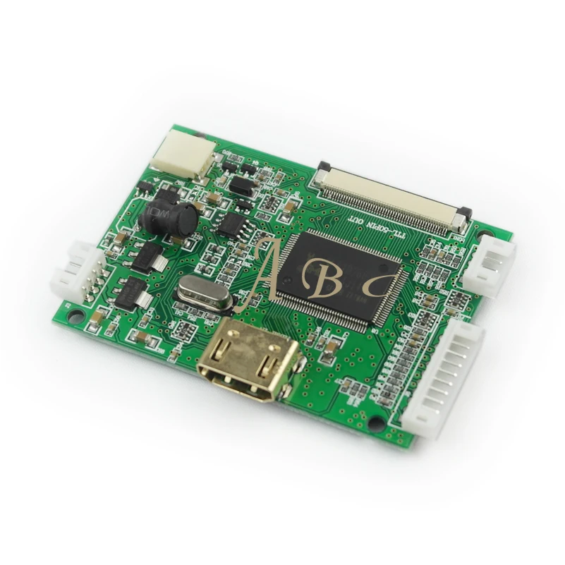 10 шт. HDMI до 50P 40P TTL плата контроллера + комплект дистанционного монитора для Raspberry PI