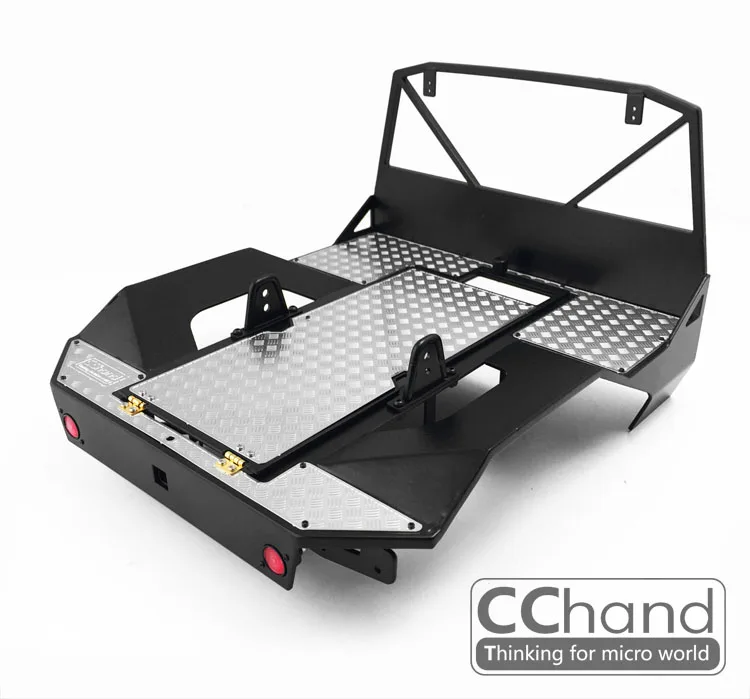 CChand металлическая задняя грузовая нагрузка для 1/10 rc car TF2 Корпус Корпуса также