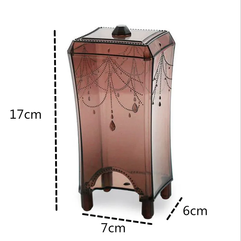 Urijk Cotton Pad Makeup Storage Box Organizer for Cosmetics Boxes Make up Desk Accessories | Дом и сад