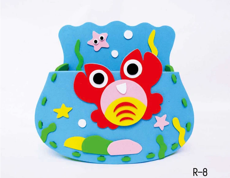 DOLLRYGA детские игрушки Гома Ева Manualidades дети ремесло lote Craft Наборы для детей для детского сада ремесленных Mainan Енаковых