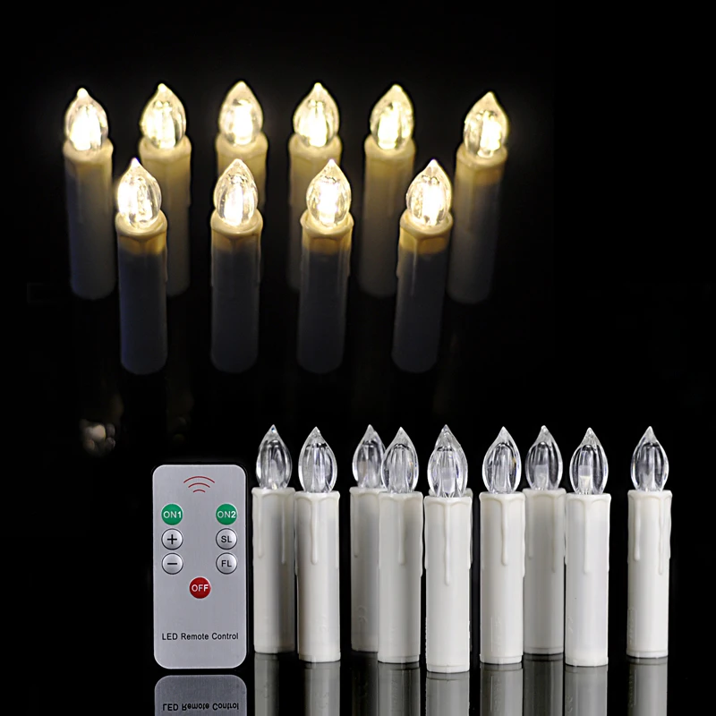 10 шт. светодиодные свечи с пультом ДУ|tea lights|candle tea lightdecorative candles |