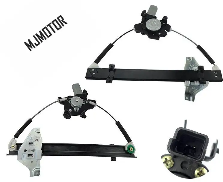 Кронштейн оконного регулятора в сборе. С мотором Левый Правый передний задний