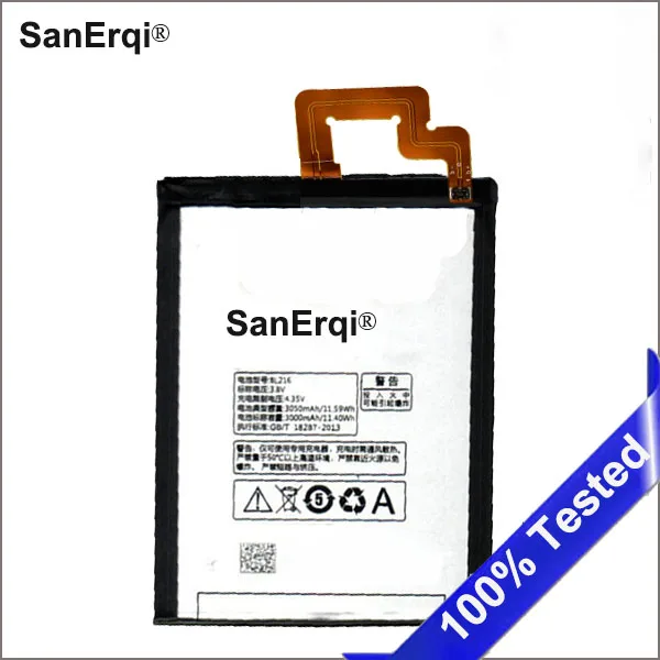 

Аккумуляторная литий-ионная батарея SanErqi для Lenovo BL216, 3000 мАч