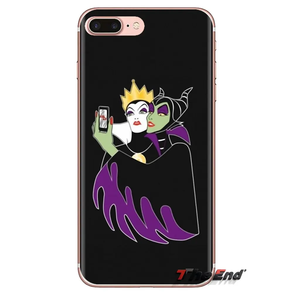 Silicone Phone Cases For Huawei G7 G8 P7 P8 P9 P10 P20 P30 Lite Mini Pro P Smart Plus 2017 2018 2019 snow White berry Maleficent |