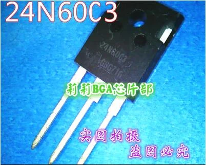 

Free shipping 25pcs/lot 24N60C3 SPW24N60C3 TO-3P