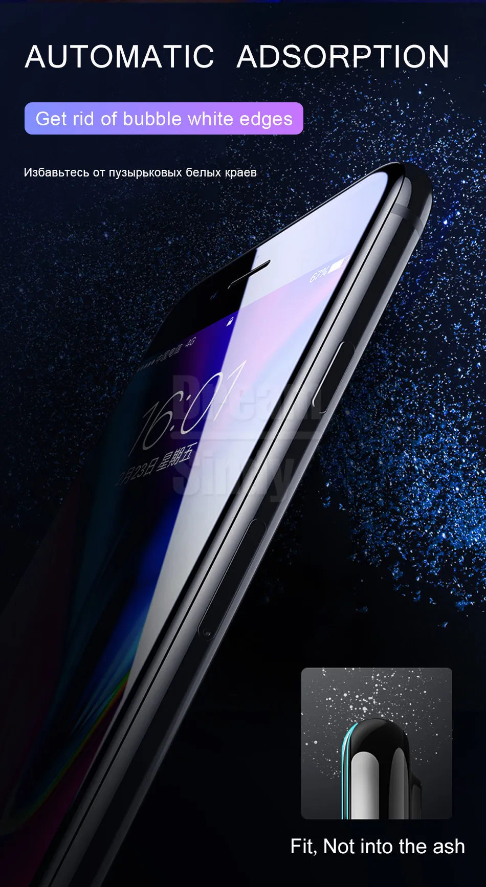 100D изогнутое полное Защитное стекло для экрана для iphone 7 8 6 6s PLus Защитная пленка для iphone 6 6s 7 8 Закаленное стекло пленка