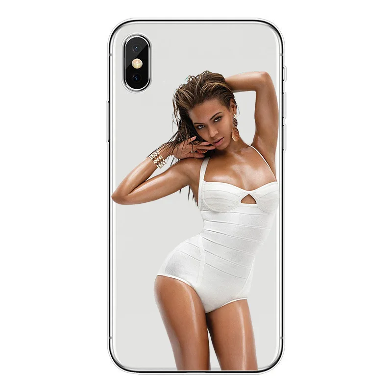 Для iPhone XR XS Max чехол Beyonce Pop Music singer мягкий TPU прозрачный для 5 5S SE 6 6s 7 8 Plus X