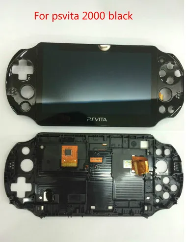 Черный ЖК-дисплей Дисплей + сенсорный экран Экран Digitizer Замена для Playstation