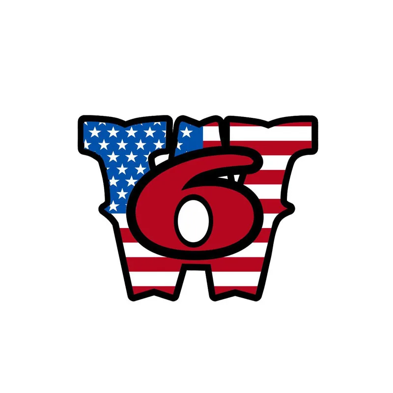 YJZT 12.2CM*9.4CM Personaltiy Firefighter Worcester 6 USA Flag Car Sticker PVC Decal 12-0678 | Автомобили и мотоциклы