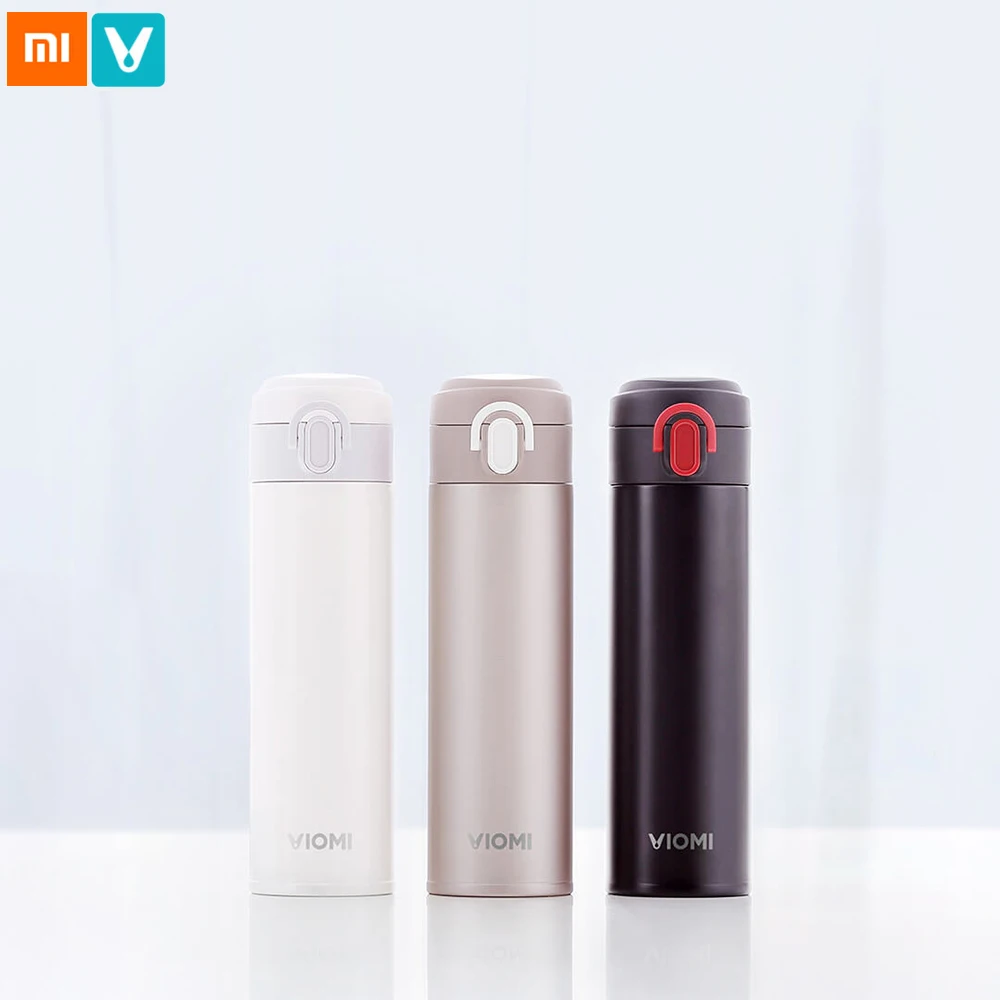 Оригинальный вакуумный термос Xiaomi VIOMI чашка из нержавеющей стали 316 колба на 24