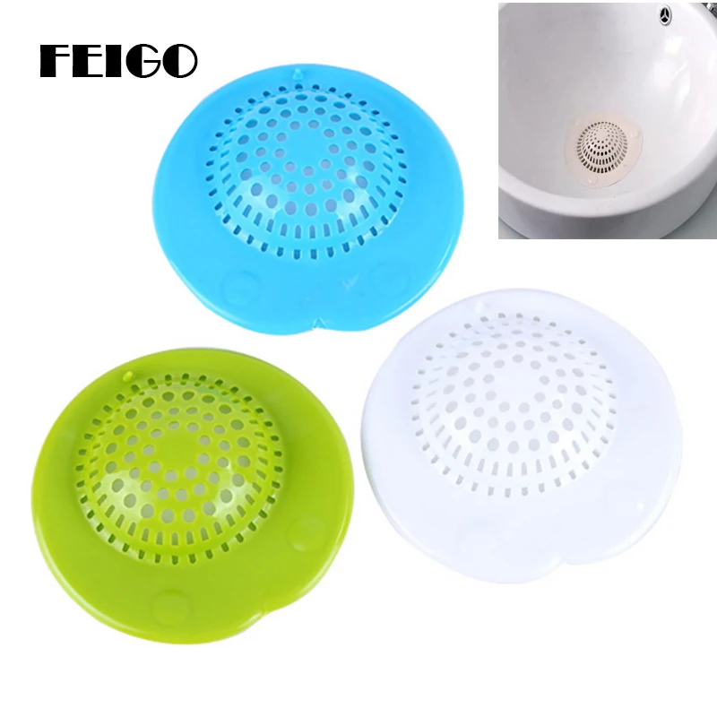 

FEIGO 14.5cm*2.5cm Round Silicone Kitchen Sink Filter Sewer Drain Hair Colanders/Strainers Filter Bathroom Sink Floor Drain F32