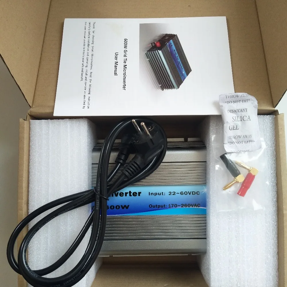 600 W 500 W 300 W сетевой инвертор на солнечных батарейках инвертор MPPT функция 22-60VDC вход 110 V 230VAC микро на сетке привязанный чистый синусоидальный инвертор