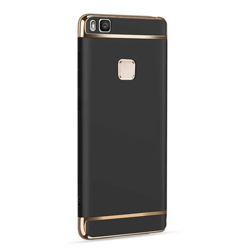 XinWen luxury Shockproof plastic black phone coque Cover Case For huawei p9 lite p9lite Protection Mobile accessories 3 in 1 |