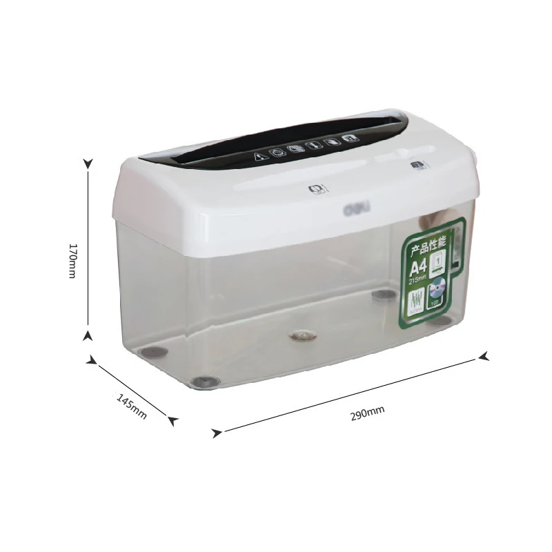 Новый Настольный ручной измельчитель бумаги A4 4 л подходит для резки кредитных