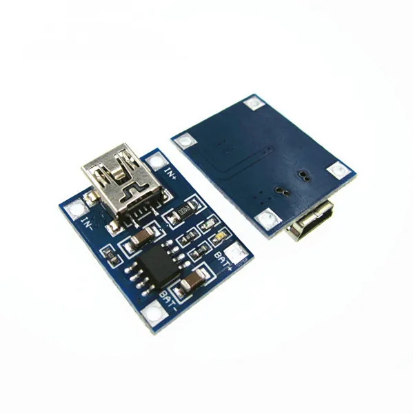 

10PCS Lithium Battery Charger Module Board mini 5v USB 1A li-ion Battery charger TP4056 18650 DIY