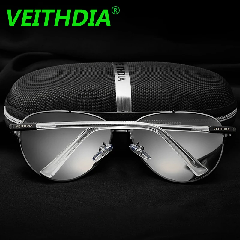 VEITHDIA оригинальный бренд HD линзы юрта поляризованные солнцезащитные очки мужские