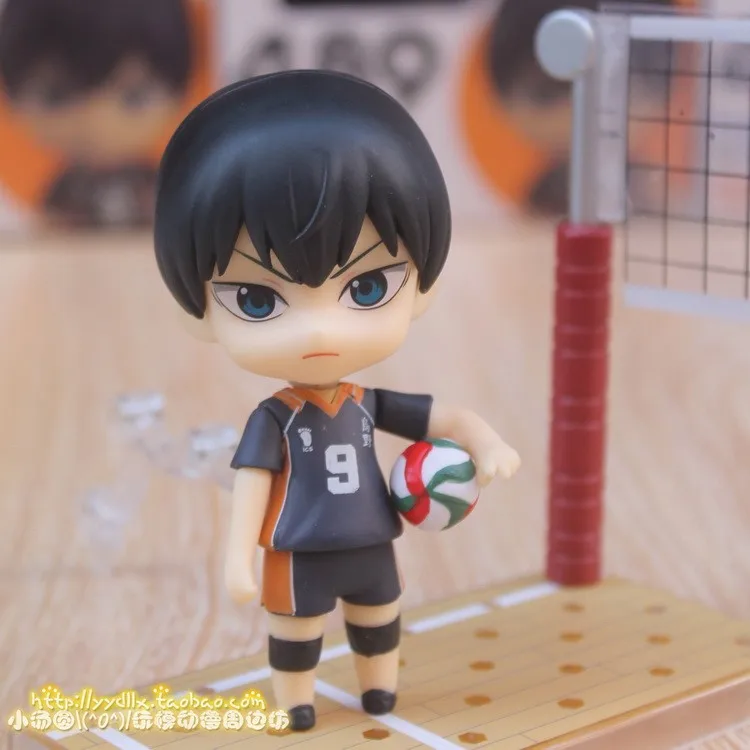 2 шт Хорошая улыбка Nendoroid 489+ 461 Спорт Волейбол комикс Аниме Haikyuu! Tobio Kageyama Shoyo Hinata фигурка