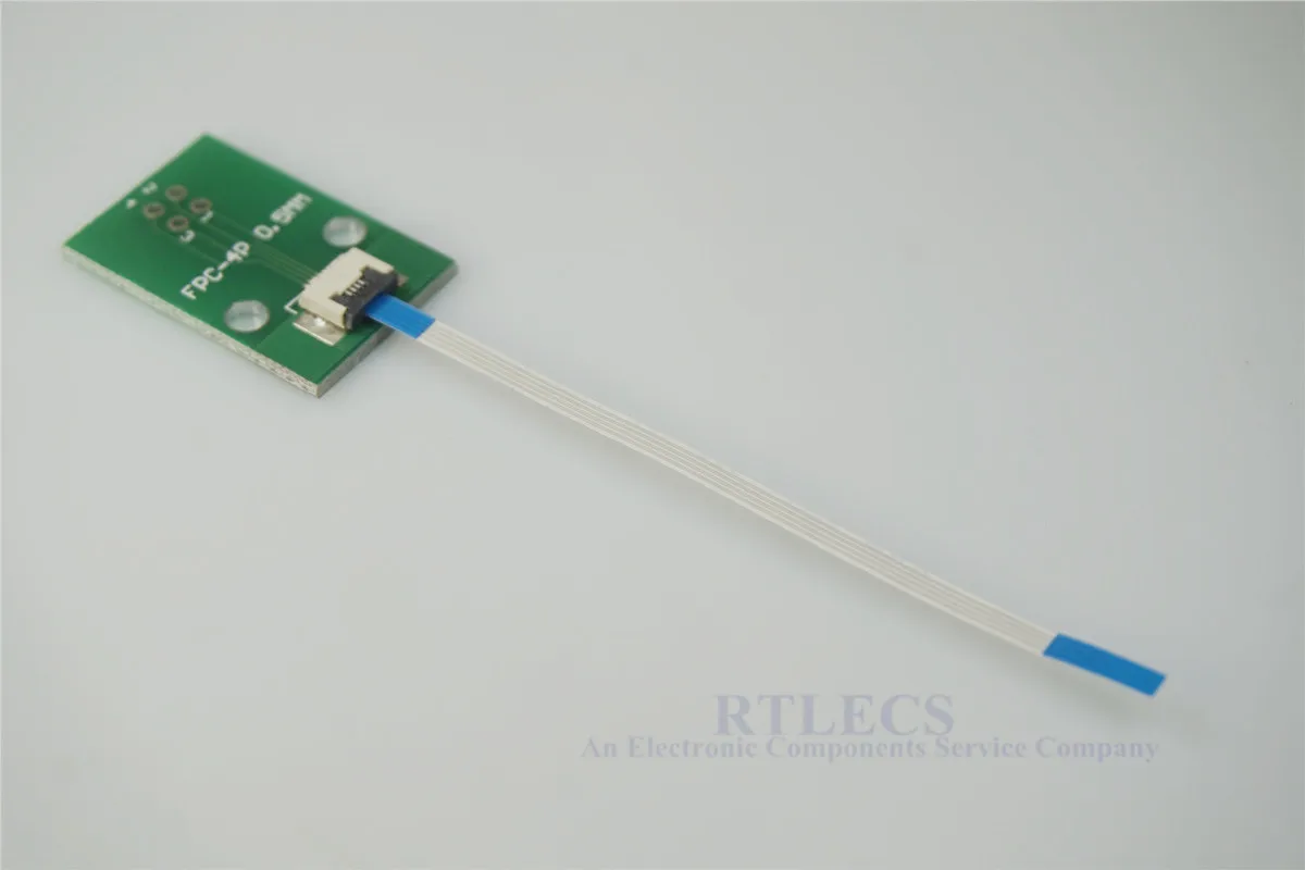 2 комплекта FFC FPC кабель 4 Pin 0 5 мм Шаг до 54 сквозное отверстие DIP PCB адаптер 50 60 70 80 100