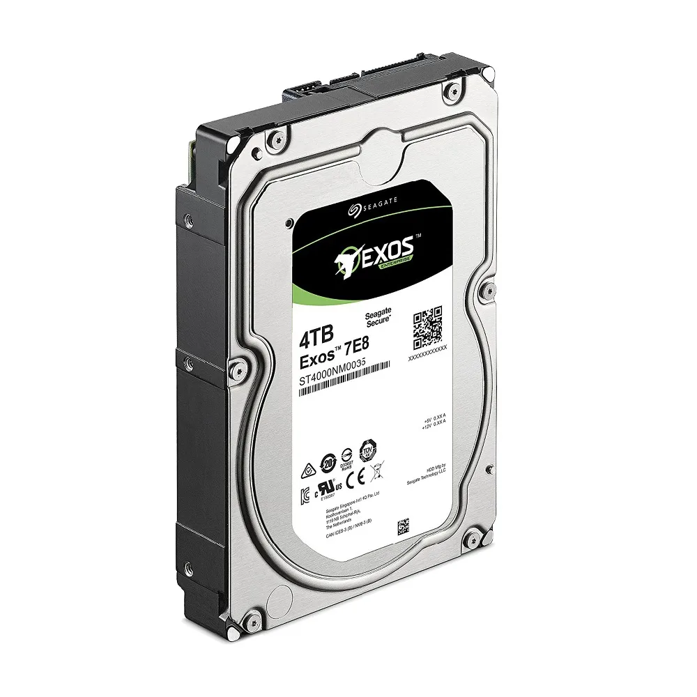 Seagate Exos 7E8 ST4000NM0035 4 ТБ 512n SATA 128MB кэш 3 5-дюймовый корпоративный жесткий диск |