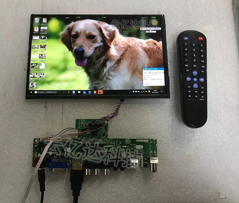 ТВ HDMI VGA AV USB аудио ЖК контроллер плата + 10 1 &quotB101UAN02 B101UAN01.A 1920x1200 aпвх экран|10.1 lcd