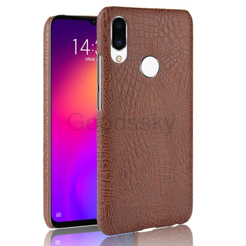 Роскошный чехол для телефона для Meizu M9 Note M6T, крокодиловый Змеиный кожаный чехол для Meizu Meilan Note 9, тонкий жесткий чехол-накладка