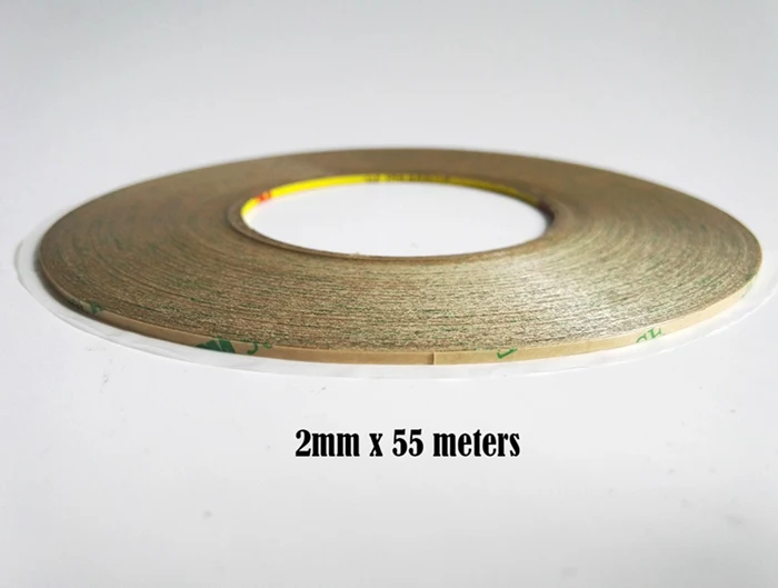 2mm Широкий выбор(1 мм~ 15 мм) супер сильная 3 м 9495LE 300LSE Двухсторонняя сверхмощная скотч, прозрачная широкая для экрана телефона ЖК-дисплей - Цвет: 2mm