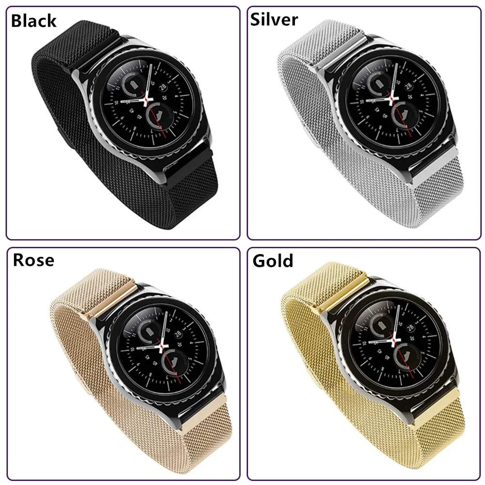 Миланский ремешок для samsung Galaxy часы 46mm/42mm/активность группы Шестерни S3